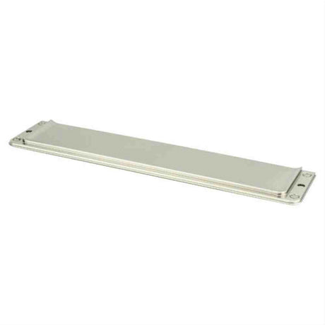 R. Christensen 9795-1BPN-P Recess 8-3/8" Long Flush Cabinet Backplate Brushed Nickel