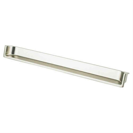 R. Christensen 9796-1015-B Recess 7-1/16" Long Flush Cabinet Pull Satin Nickel