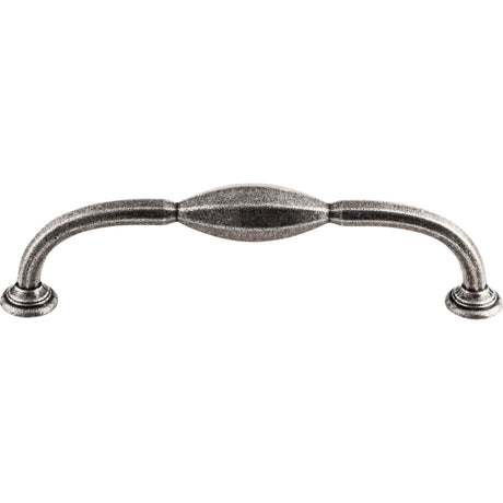 Top Knobs TK232BI Chareau 5 1/16" Center to Center Bar Pull Black Iron