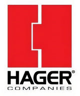 Hager RC1741426DEA14 satin chrome plain bearing hinge