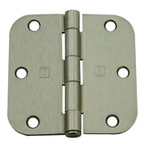 Hager RC184231215EA58 satin nickel plain bearing hinge