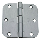 Hager RC184231226DEA58 satin chromium plated plain bearing hinge