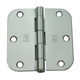 Hager RC184231226EA58 bright chromium plated plain bearing hinge