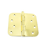 Hager RC184243EA58 polished brass plain bearing hinge