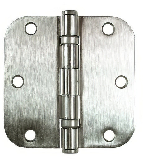 Hager RCBB154231232D58 Residential ball bearing hinge in satin stainless, additional view