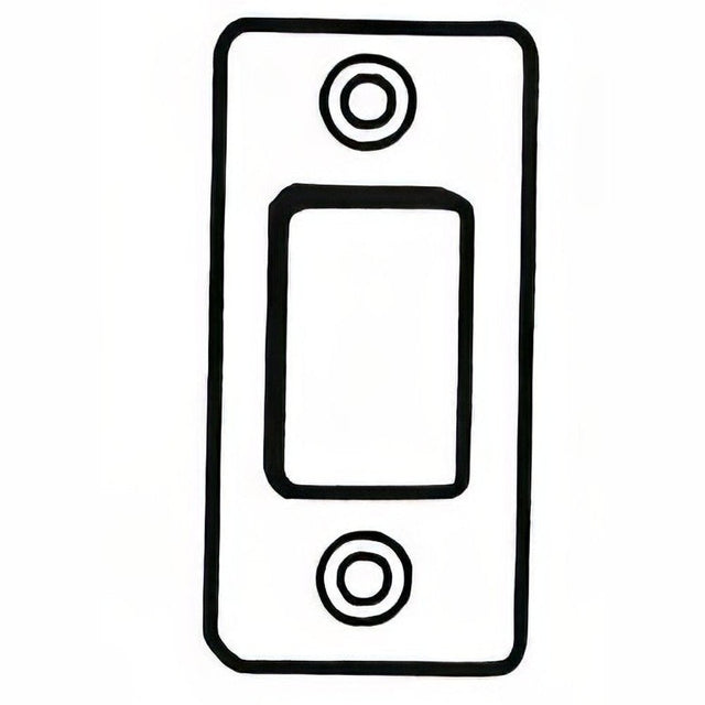 Better Home Products RCDBSTDC satin nickel deadbolt strikeplate