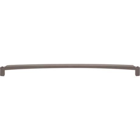 Top Knobs TK3176AG Haddonfield 12" Center to Center Bar Pull Ash Gray