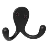 Sure-Loc RH4 FBL flat black coat hat hook