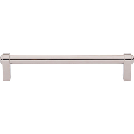 Top Knobs TK3212PN Lawrence 6 5/16" Center to Center Bar Pull Polished Nickel