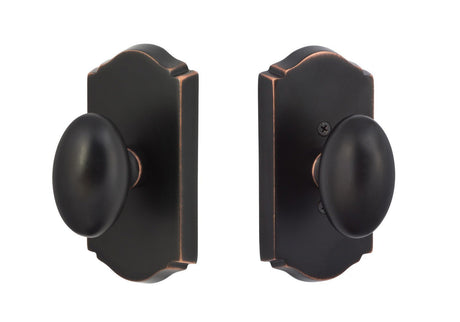 Ridgecrest SR100-2 11P vintage bronze double dummy door knob