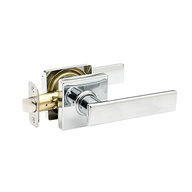 Copper Creek RL2220PS polished stainless passage door lever