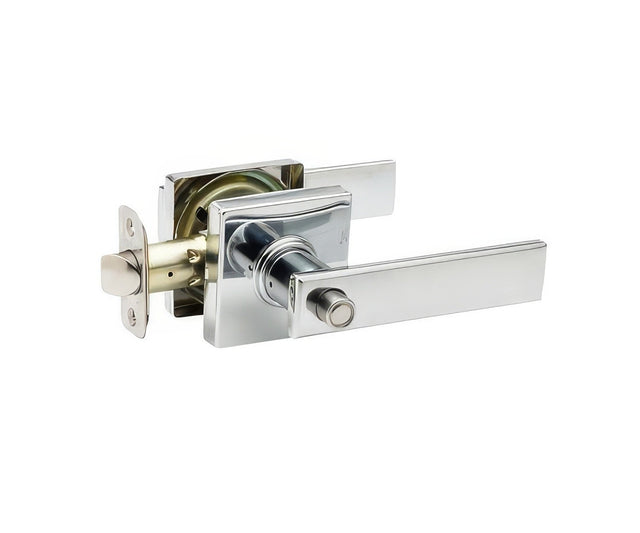 Copper Creek RL2231PS polished stainless privacy door lever