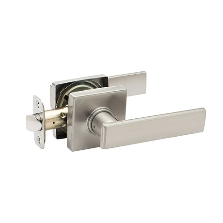 Copper Creek RL2240SS Remi keyed entry keyed entry door lever in satin stainless, additional view