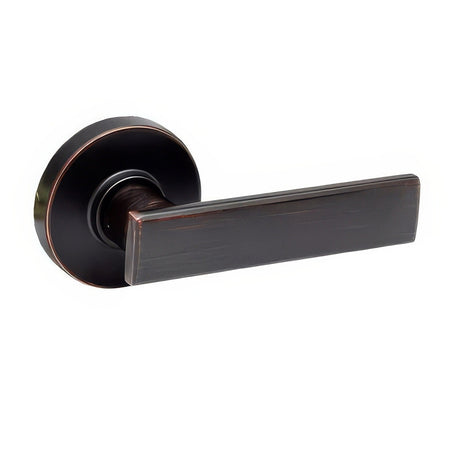 Copper Creek RL2290TB-RND tuscan bronze single dummy door lever
