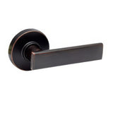 Copper Creek RL2290TB-RND tuscan bronze single dummy door lever