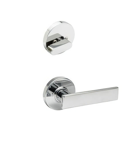 Copper Creek RL2890PS-RND polished stainless dummy handleset trim pack