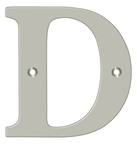Deltana RL4D-15 satin nickel address number