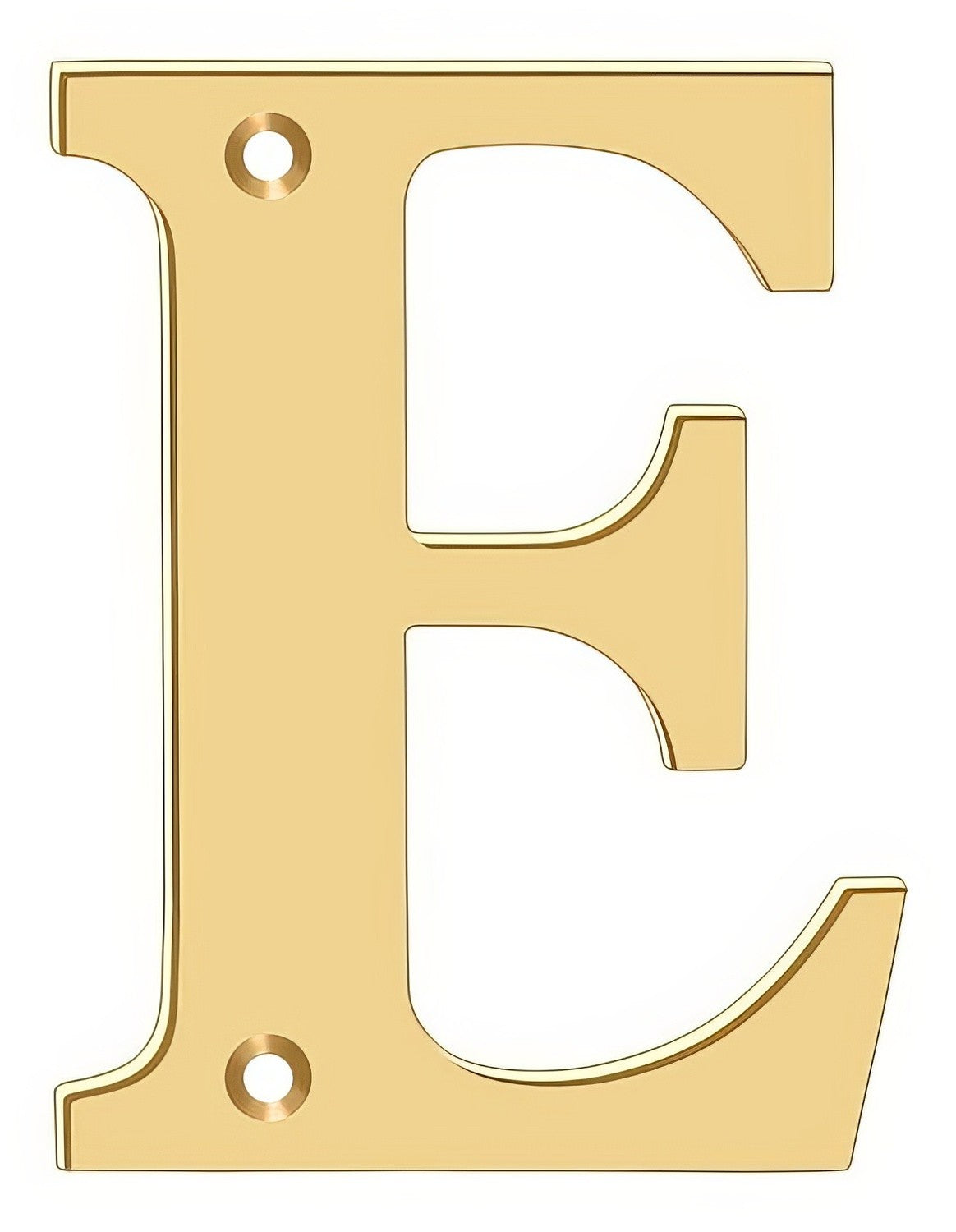 Deltana RL4E-CR003 lifetime polished brass address number