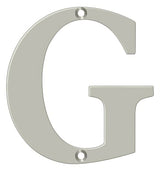 Deltana RL4G-15 satin nickel address number