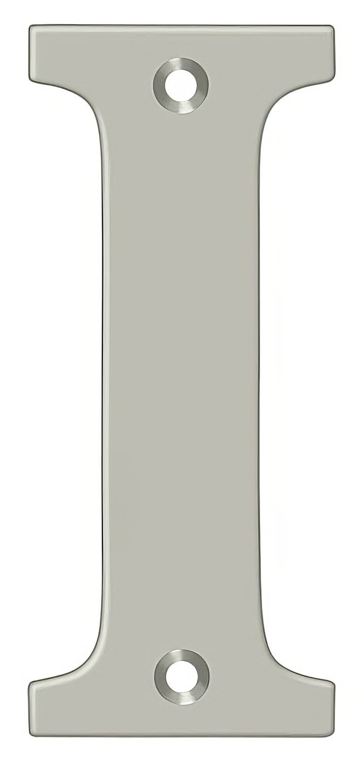 Deltana RL4I-15 satin nickel address number
