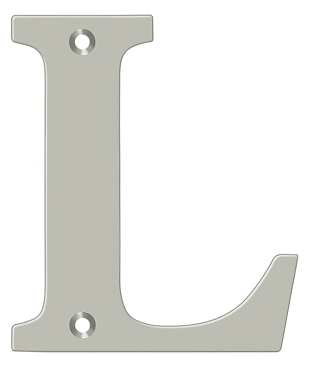 Deltana RL4L-15 satin nickel address number