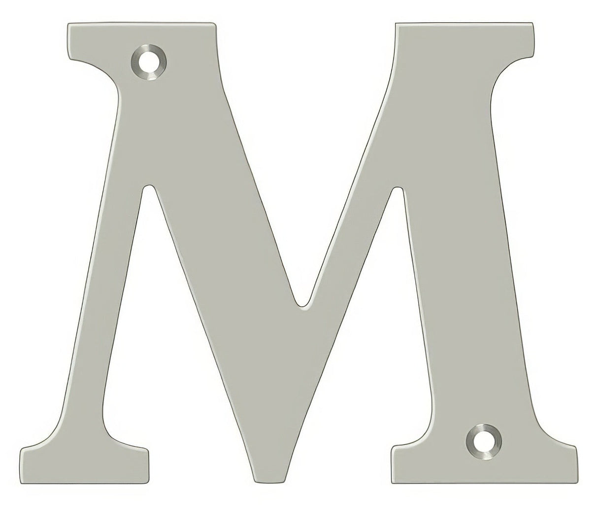 Deltana RL4M-15 satin nickel address number