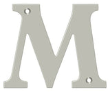 Deltana RL4M-15 satin nickel address number