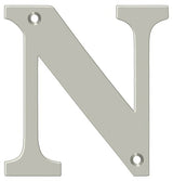 Deltana RL4N-15 satin nickel address number