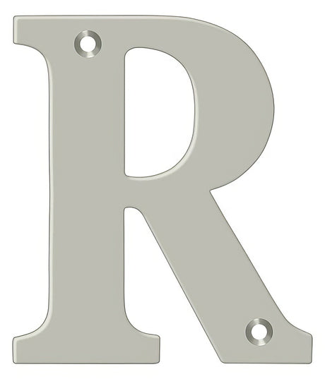 Deltana RL4R-15 satin nickel address number