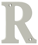 Deltana RL4R-15 satin nickel address number