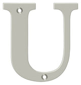 Deltana RL4U-15 satin nickel address number