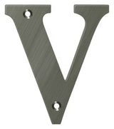 Deltana RL4V-15A antique nickel address number