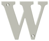 Deltana RL4W-15 satin nickel address number