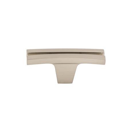 Top Knobs TK87BSN Flared 2 5/8" Length Geometric Knob Brushed Satin Nickel