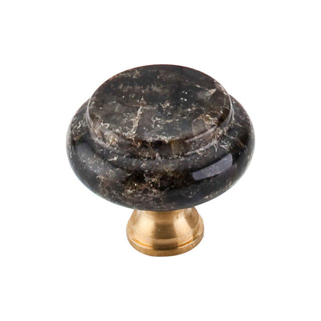Top Knobs Chateau M120 1 3/8" Diameter Round Knob - Brass