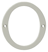 Deltana RN4-0U15 satin nickel address number