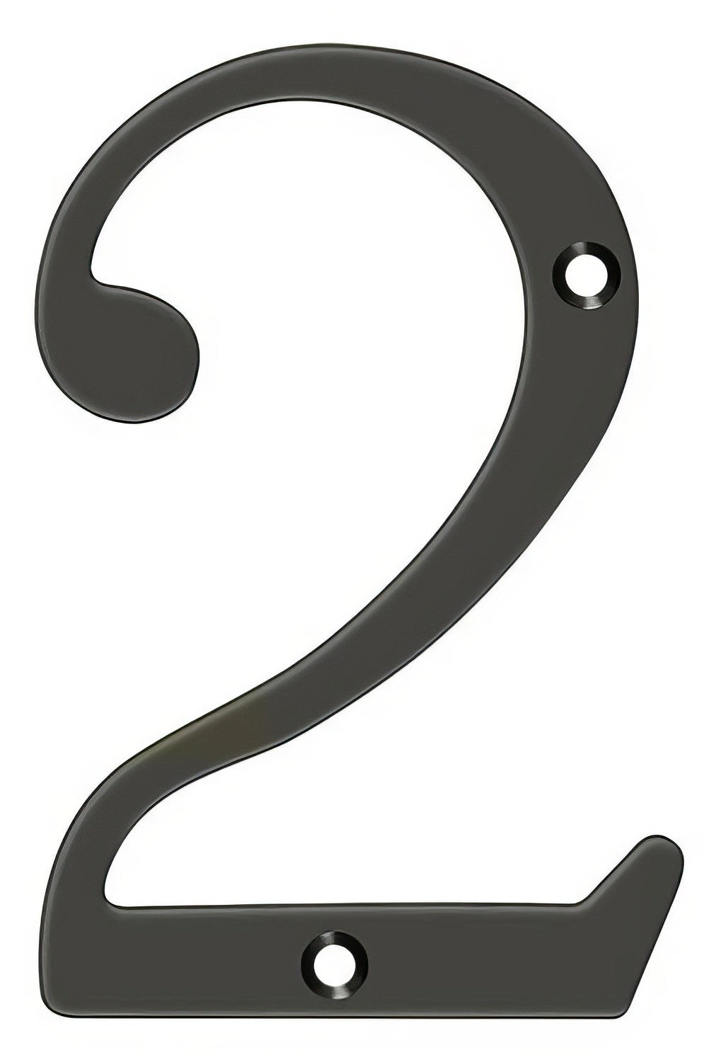 Deltana RN4-2U10B oil rubbed bronze address number