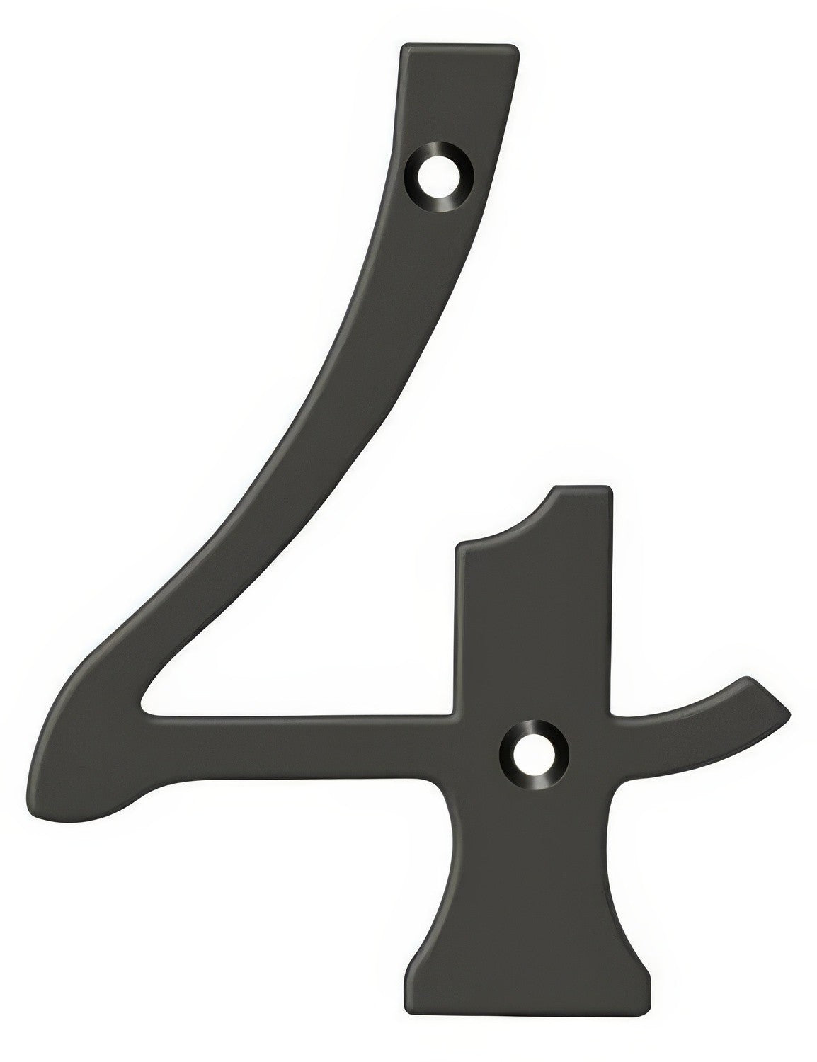 Deltana RN4-4U10B oil rubbed bronze address number