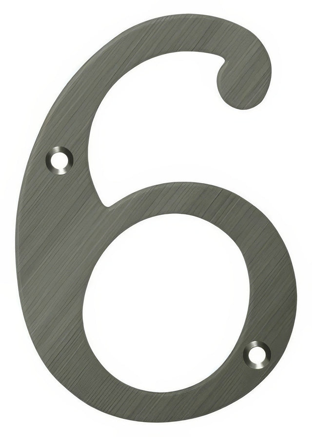 Deltana RN4-6U15A antique nickel address number