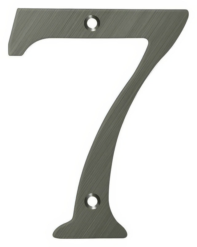 Deltana RN4-7U15A antique nickel address number