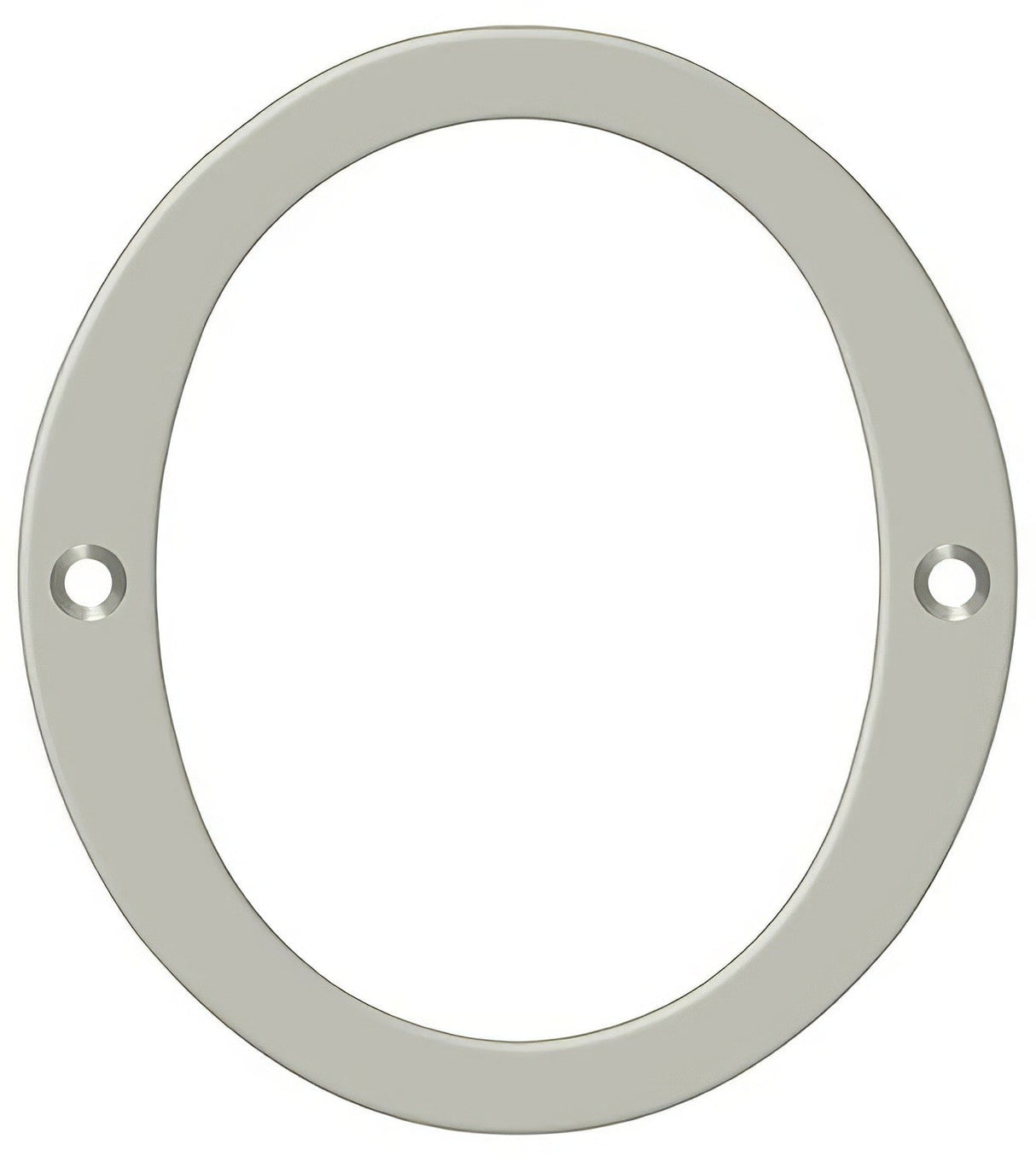 Deltana RN6-0U15 satin nickel address number