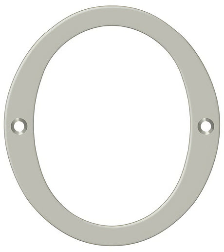 Deltana RN6-0U15 satin nickel address number