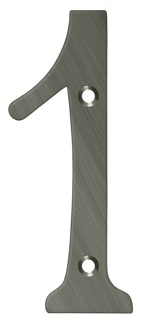 Deltana RN6-1U15A antique nickel address number