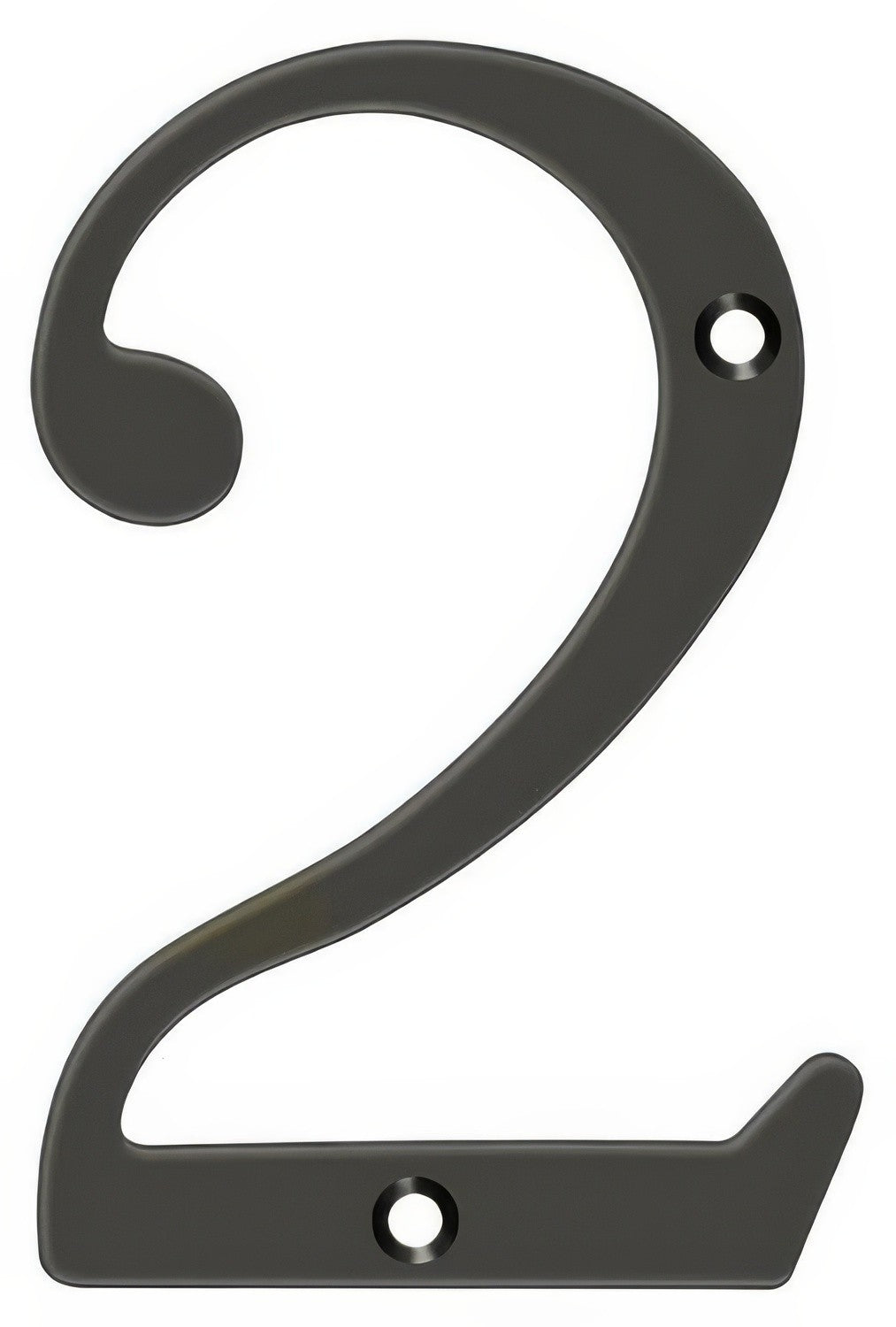 Deltana RN6-2U10B oil rubbed bronze address number