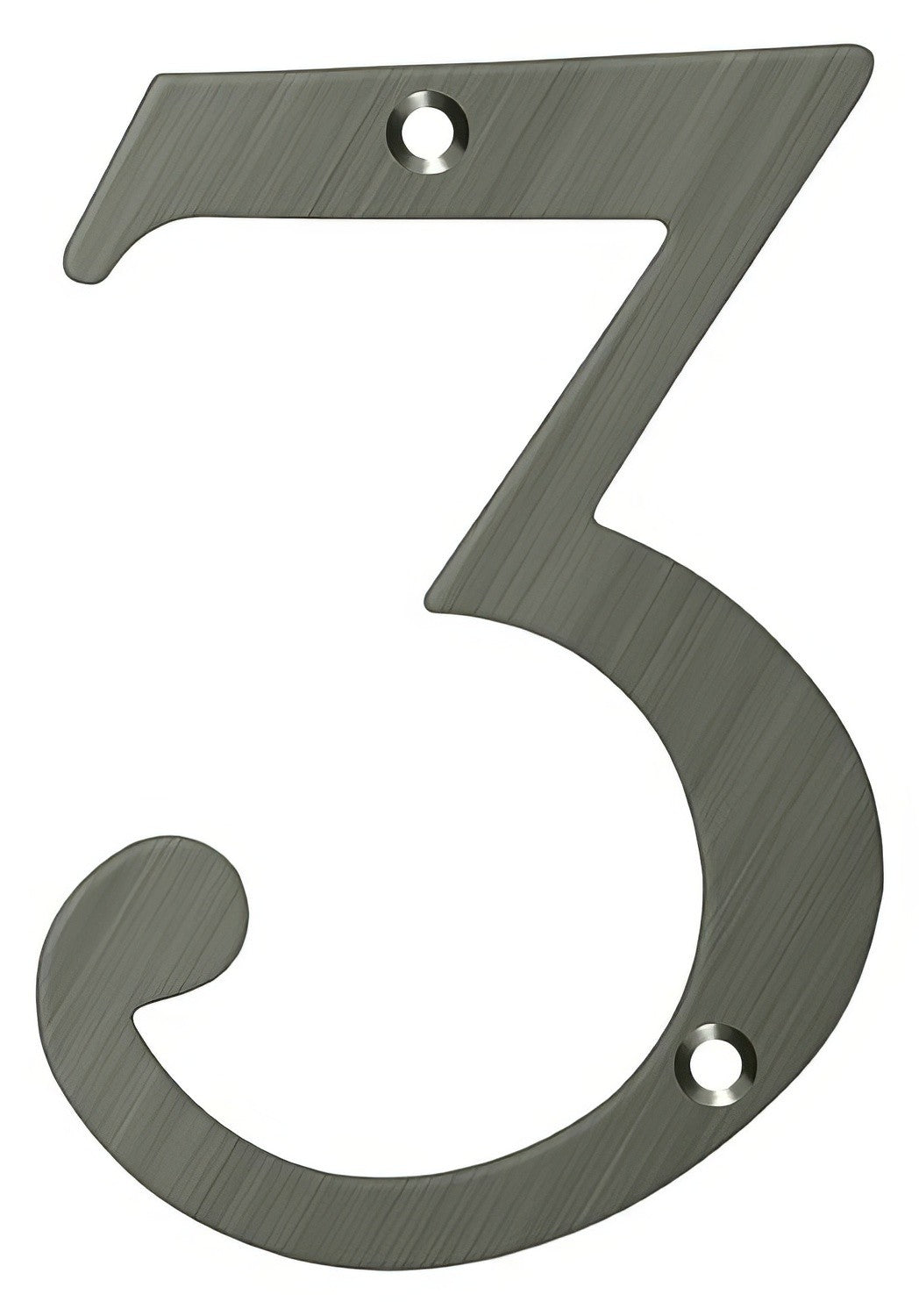 Deltana RN6-3U15A antique nickel address number