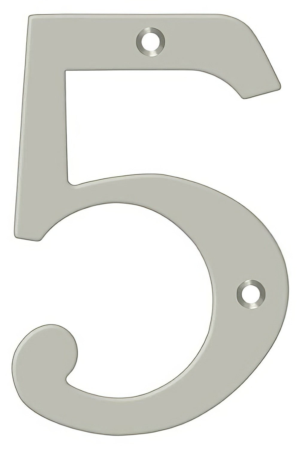 Deltana RN6-5U15 satin nickel address number