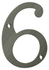 Deltana RN6-6U15A antique nickel address number