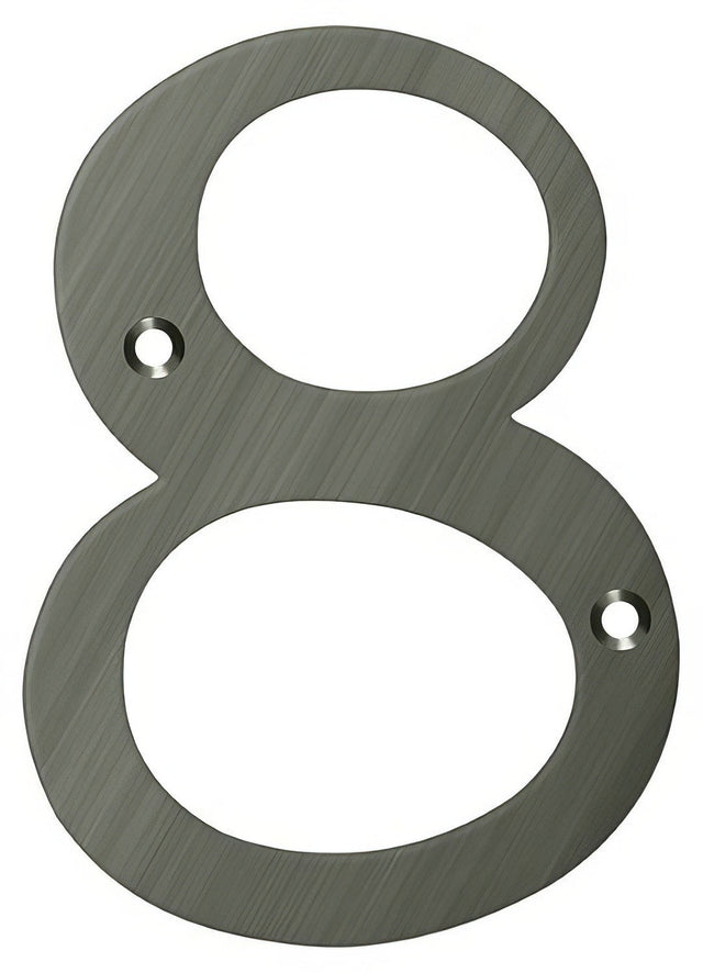 Deltana RN6-8U15A antique nickel address number