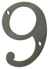 Deltana RN6-9U15A antique nickel address number