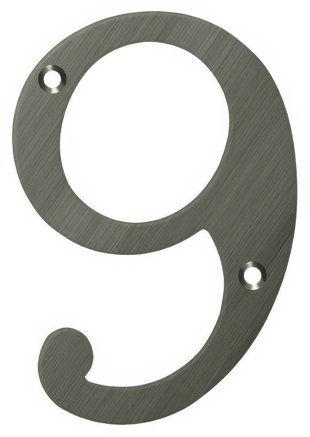 Deltana RN6-9U15A antique nickel address number